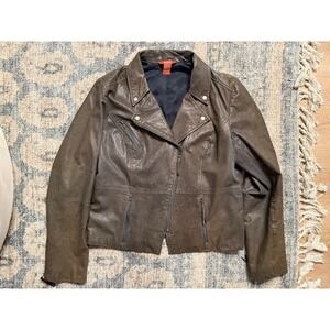 Sundance‎ Leather Jacket Size Medium Excellent Condition